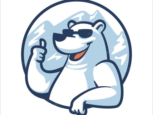 dibujos-animados-cool-oso-polar_10308-163